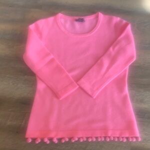 Sara Campbell Pink Cashmere Sweater